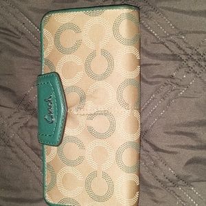 Coach phone wallet